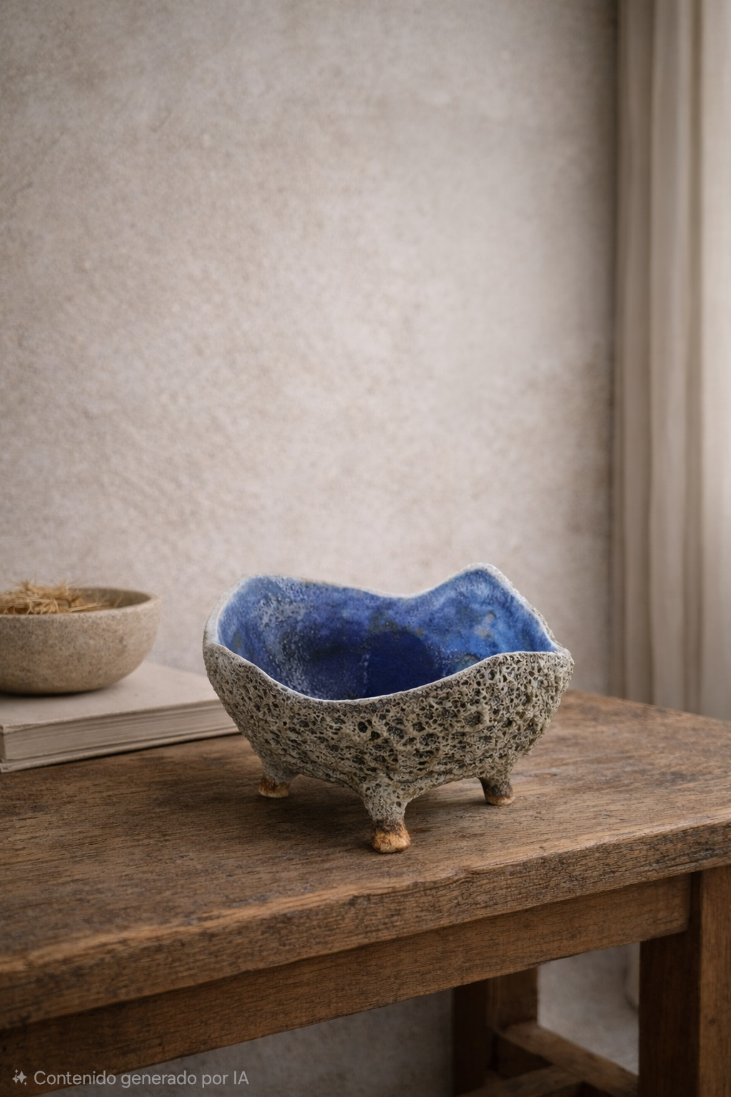 Jarrón decorativo en cerámica bol