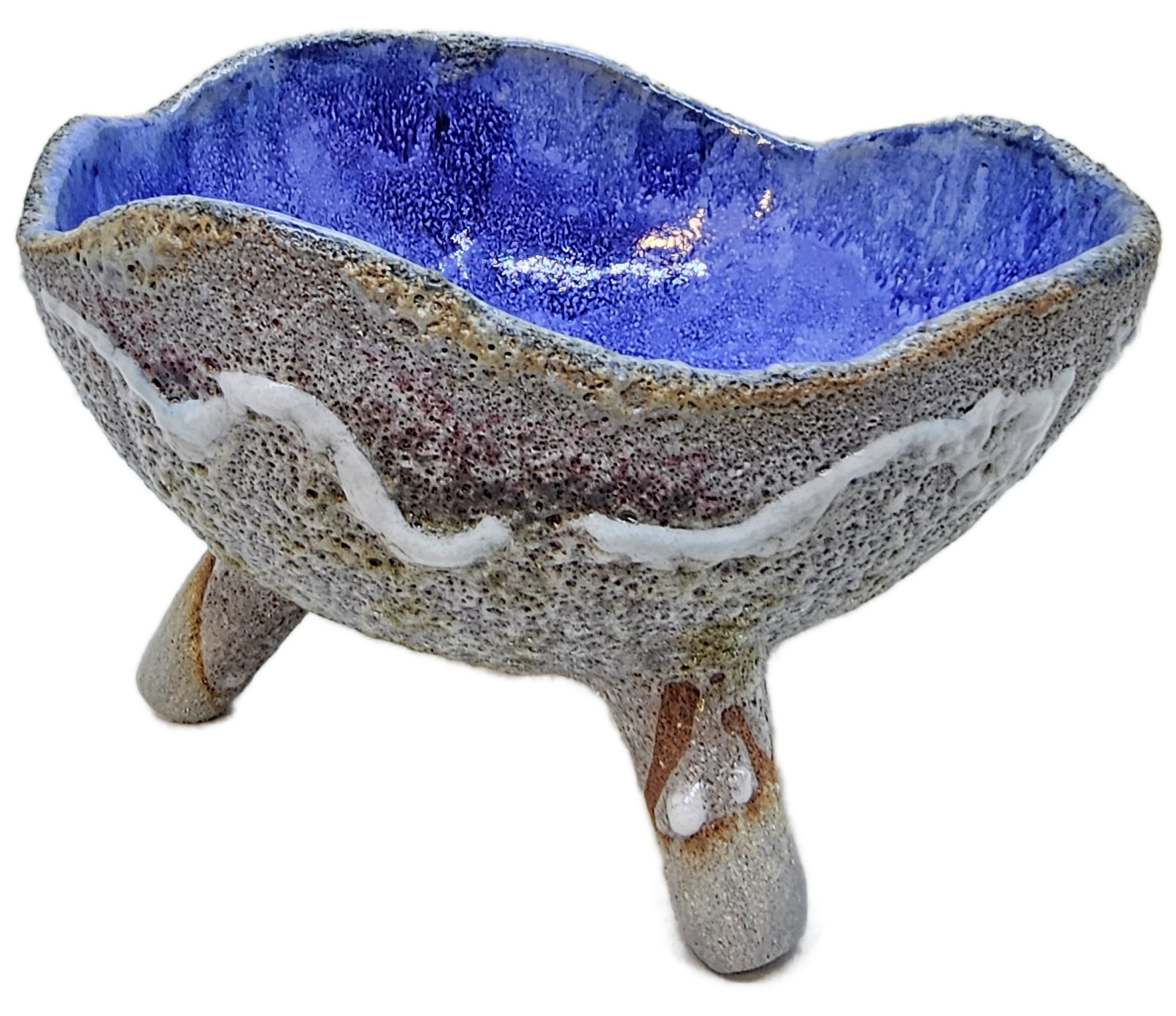 Jarrón decorativo en cerámica bol - Imagen 4